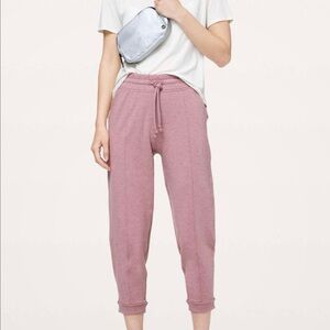 Lululemon Women's Pink Jogger Pants